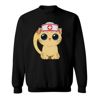 Cat Nurse Appreciation Celebrate International Nurse Day Sweatshirt | Mazezy