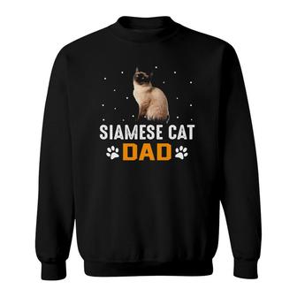Cat - Siamese Cat Dad - Siamese Cat Sweatshirt | Mazezy