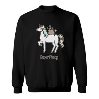 Cat Super Fancy Sweatshirt | Mazezy