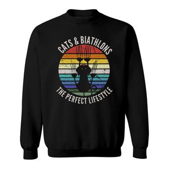 Cats & Biathlons Sweatshirt | Mazezy