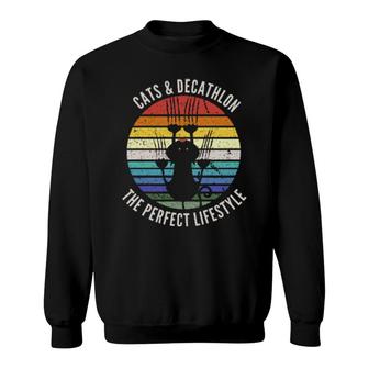 Cats & Decathlon Sweatshirt | Mazezy