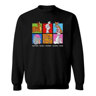 Characters Colorful Mother's Day Sweatshirt | Mazezy