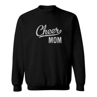 Cheer Mom Proud Cheerleading Mom Gift Sweatshirt | Mazezy