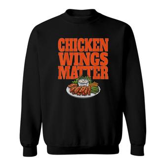 Chicken Wings Matter Anti Cuomo Buffalo Wings New York Sweatshirt | Mazezy