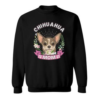 Chihuahua Mom Mother's Day Gift Sweatshirt | Mazezy