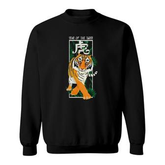 Chinese Zodiac Tiger The Year Of The Tiger 2022 Tiger Year Sweatshirt | Mazezy