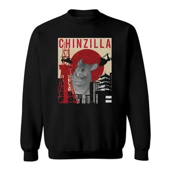 Chinzilla Funny Chinchilla Lover Sweatshirt | Mazezy