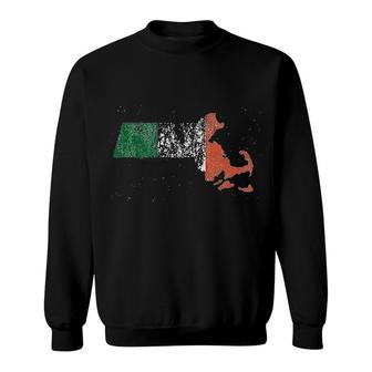 Chowdaheadz Irish Massachusetts Sweatshirt | Mazezy