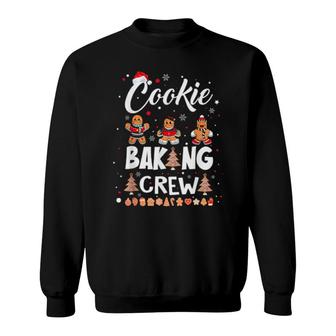 Christmas Cookie Baking Crew Xmas Cookie Holiday Sweatshirt | Mazezy