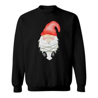 Christmas Gnome Santa Thanksgiving Gnomies Tree Matching Sweatshirt | Mazezy