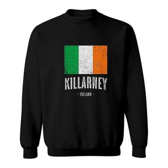 City Of Killarney Ireland Men Women Kids Irish Flag Sweatshirt - Thegiftio UK