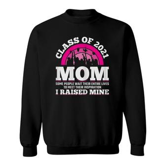 Class Of 2021 Mom Grad Student Mother's Day Graduation Gift Sweatshirt | Mazezy