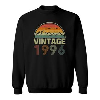 Classic 25Th Birthday Gift Idea Vintage 1996 Ver2 Sweatshirt | Mazezy