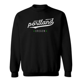 Classic Retro Vintage Portland Oregon 503 Gift Novelty Sweatshirt | Mazezy