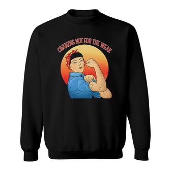 Cleaning Lady Cleaning Not For The Weak Housekeeper Sweatshirt | Mazezy