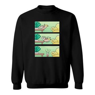 Cockatiel Comic Strip Lovers Gift Sweatshirt | Mazezy