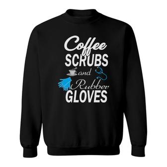 Coffe Scrub Rubber Gloves Sweatshirt | Mazezy CA