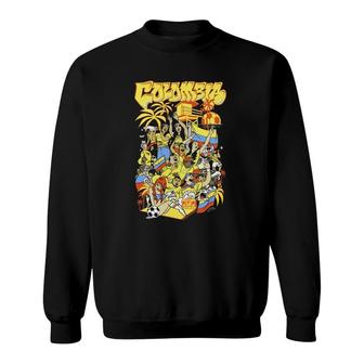 Colombia 2022 Sport Colombia Flag Sweatshirt | Mazezy