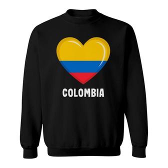Colombia Flag Colombian Patriot Sweatshirt | Mazezy