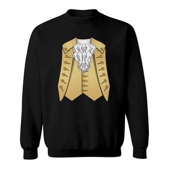 Colonial 18Th Century Historic America Aristocrat Costume Sweatshirt | Mazezy
