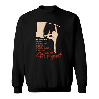 Color Guard Design Band Gift Marching Design Sweatshirt | Mazezy