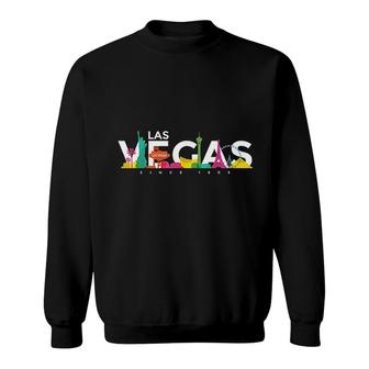 Colorful Las Vegas Nevada Tee Las Vegas Trip Sweatshirt - Thegiftio UK