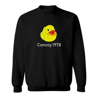 Convoy 1978 Country Music Lyrics Rubber Duck Redneck Sweatshirt | Mazezy