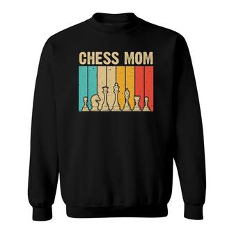 Cool Chess Lover Art For Mom Mother Novelty Chess Player Sweatshirt | Mazezy