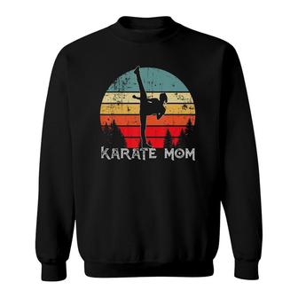 Cool Karate Mom Japanese Martial Art For Mothers Sweatshirt | Mazezy AU