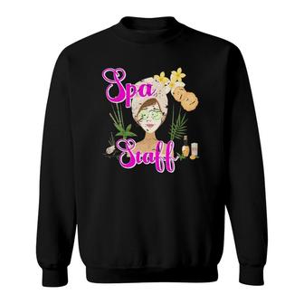 Cool Relaxing Spa Party Birthday Gift Sweatshirt | Mazezy