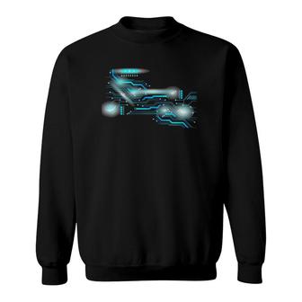 Cool Technology Techie Gifts Computer Engineer Technology Sweatshirt | Mazezy
