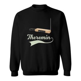 Cool Vintage Retro Hipster Theremin Cool Vibes Sweatshirt | Mazezy