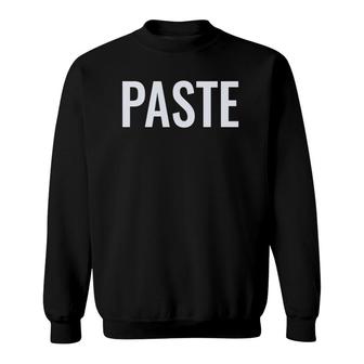 Copy Paste Father Son S Paste Sweatshirt | Mazezy