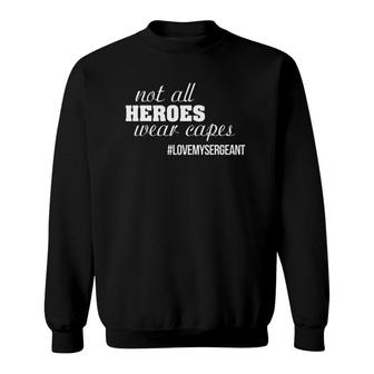Corrections Officer Love My Corrections Sergeant Sweatshirt | Mazezy AU