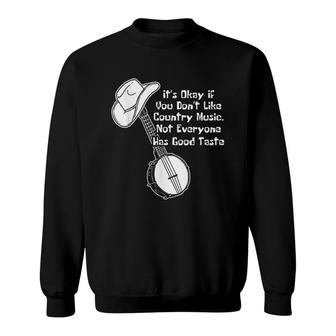 Country Music Singer Or Composer Sweatshirt | Mazezy