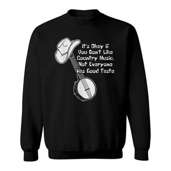 Country Music Singer Or Composer Sweatshirt | Mazezy