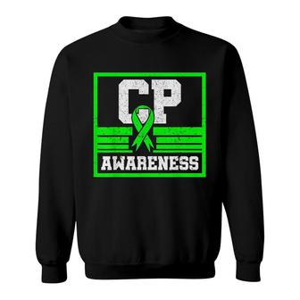 Cp Awareness Cerebral Palsy Green Neurologists Sweatshirt | Mazezy