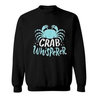 Crabbing Crab Whisperer Sweatshirt | Mazezy