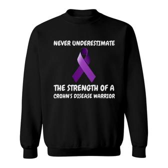 Crohn's Disease Awareness Sweatshirt | Mazezy