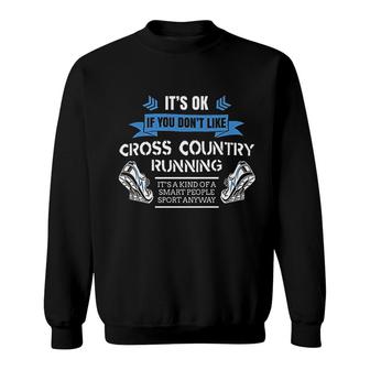 Cross Country Running Sweatshirt | Mazezy
