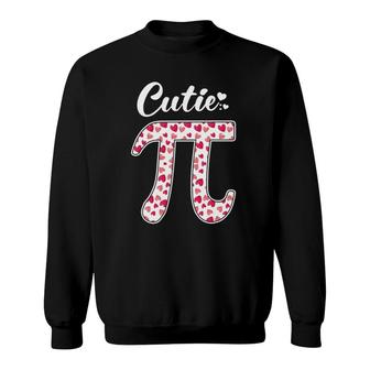 Cuite Pi Women Math Teacher Pi Day Love Sweatshirt | Mazezy