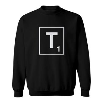 Custom Graphic Scrabble Initial Monogram Letter Sweatshirt - Thegiftio UK