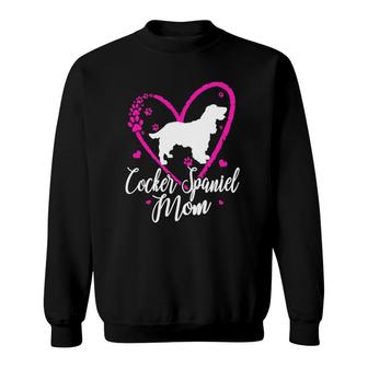 Cute Cocker Spaniel Mom For Mother's Day Gifts Sweatshirt | Mazezy