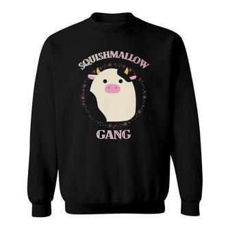Cute Conner Cow Squishmallow Gang Sweatshirt | Mazezy