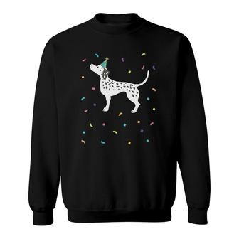 Cute Dalmatian Dog Dad Gifts Sweatshirt | Mazezy