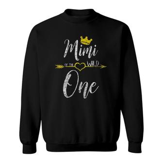 Cute Mother's Day Gift Mimi Of The Wild One Sweatshirt | Mazezy AU