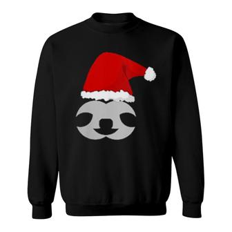 Cute Sloth Christmas Slothmas Sloth Xmas  Sweatshirt