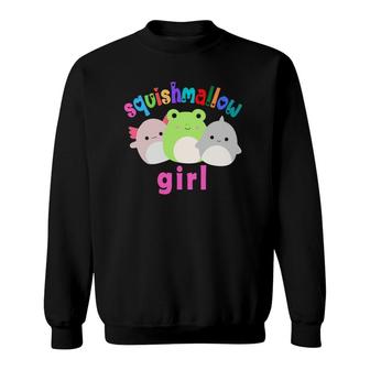 Cute Squishmallow Girl Kindergarten Color For Kids Girls Mom Sweatshirt | Mazezy