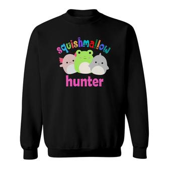 Cute Squishmallow Hunter Kindergarten Teacher For Kids Girls Sweatshirt | Mazezy