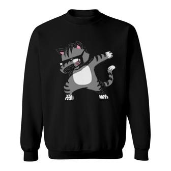 Dab Cat Dance Sweatshirt | Mazezy